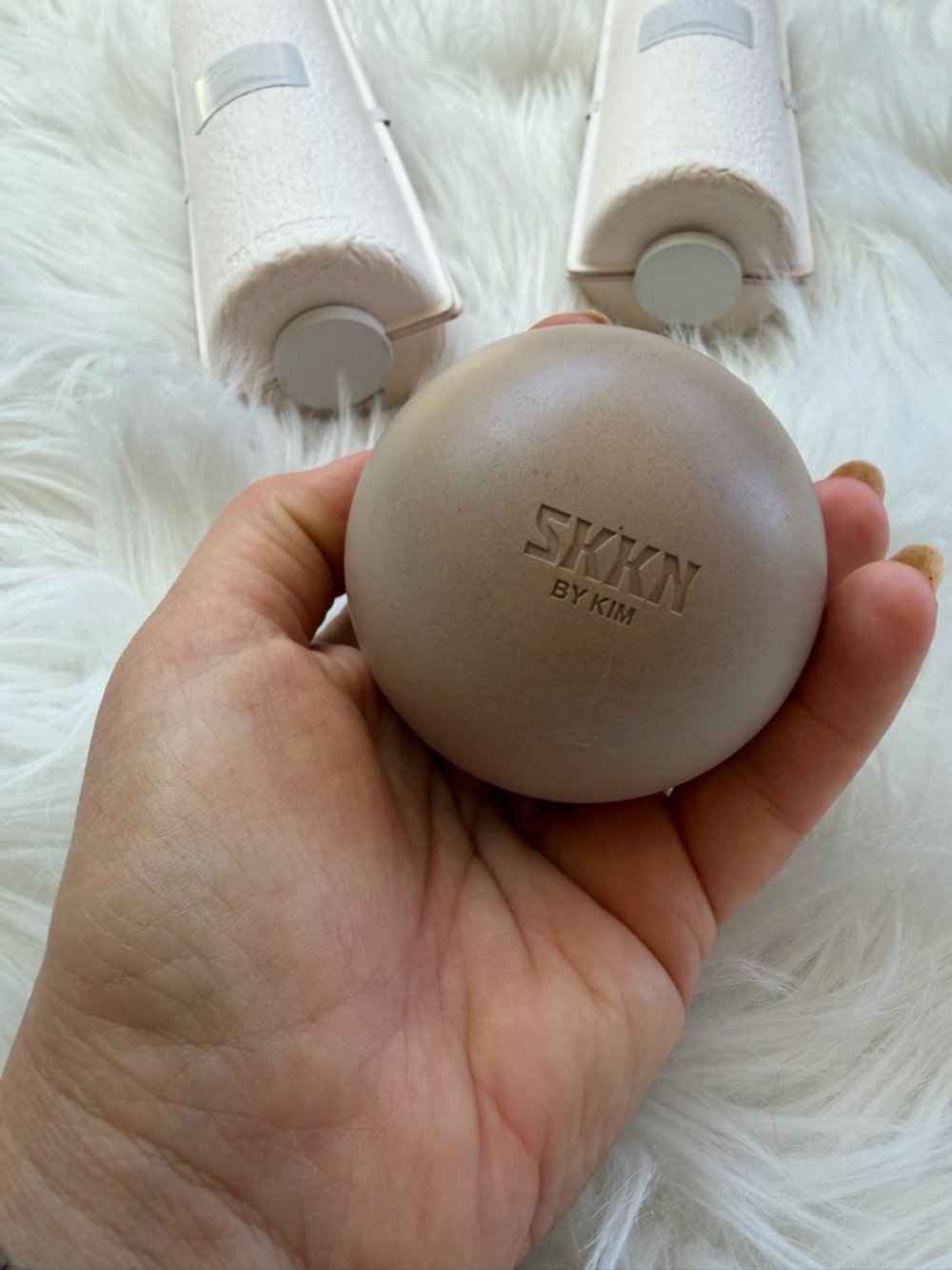 SKKN by Kim empty Skin Care ,face cream container 🎁🎁🎁🎁🎁🎁🎉
